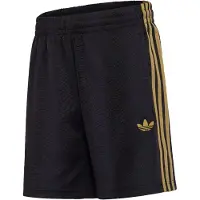 Adidas Pantalon 'Adicolor' jaune d'or / noir