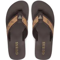 GUESS Dingle Flip Flops Marron EU 43 Homme