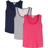 Love & roses Haut bleu marine / framboise / blanc