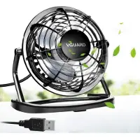 Autre Mini Ventilateur - 360 Degrés Rotation - Silencieux - Portable - Noir.