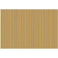 Prolenta Tissu de remplacement pour stores d'extérieur, couleurs orange et noir, dimensions 500 x 350 cm, en polyester