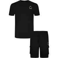 SikSilk Survêtement jaune d'or / noir
