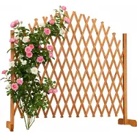 Relaxdays Treillis extensible (30 cm, 200 cm)