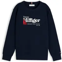 Tommy Hilfiger Sweat bleu marine / rouge / blanc