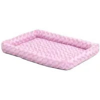 OEM Coussin pour chien, 61 cm de long, coussin rouge pour petits lits de chien ou de chat, avec un rembourrage moelleux.