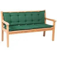 Mountfield Coussin De Banc Vert 140 x 49 + 39 x 6 cm