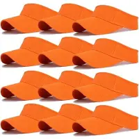 OEM Casquette de sport - Unisexe - Réglable - Orange - Idéale pour l'extérieur, la plage, le golf, le tennis