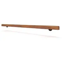 OEM Rampe d'escalier en fonte massive, style moderne, aspect artisanal, 50 cm, polie