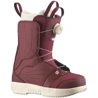 Salomon Pearl Boa Woman Snowboard Boots Refurbished Violet 25.0 Femme
