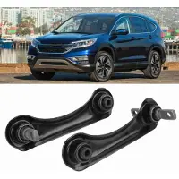 Gistuch 2PCS voiture bras de suspension supérieur arrière noir 52390-SR3-000 remplacement pour Civic 1994-2000
