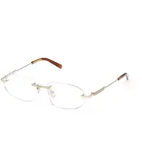 GCDS Lunettes de Vue GD5057 55/16/140 Shiny pale gold Varnished metal UNISEX GD5057