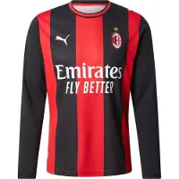 Puma Maillot 'ACM Home Replica' rouge / noir / blanc
