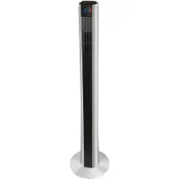 Syntrox Germany Ventilateur Colonne Avec Minuteur Et Fonction Oscillation 50w Noir Gris