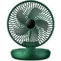 Generique Ventilateur de bureau pour chambre à coucher, table de nuit, dispositif de refroidissement d'air, maison, bureau, camping-car, camion, voyage, accessoires d'intérieur et d'extérieur
