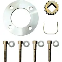Belimo Kit d'adaptation avec anneau d'écartement F07 Square 45° Offset SW 17