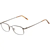 Aucune FLEXON VERRES OPTIQUES - FLEXON OPTIQUES MODÈLE FLEXON 610 COULEUR COFFEE 218 CADRE TAILLE 51mm PONT TAILLE 18mm