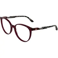 Lacoste Lunettes de Vue L2987 N 55/17/140 Transparent wine Acetate WOMAN L2987 N