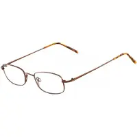 Aucune Lunettes de vue - FLEXON - FLEXON 603 - Coffee 218 (marron) - Taille 51 mm - Pont 19 mm