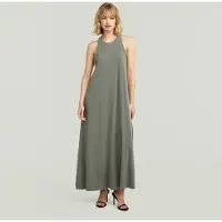 G-Star Robe Washed Tank Maxi - Vert - Femmes