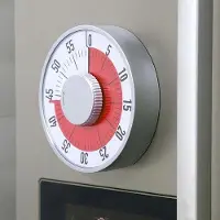 OEM Minuterie mécanique en forme de bœuf avec fonction compte à rebours, pour la classe et le bureau