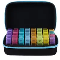 OEM Boîte de rangement pour valise de voyage, 32 compartiments extra-larges, à double compartiment, à utiliser au quotidien