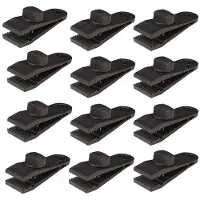 OEM Pinces en tissu imperméables, pinces robustes, résistantes aux vents violents, adaptées aux parasols, au camping, aux toits de caravanes, aux bâches de voiture et aux tentes de piscine (24 pièces)