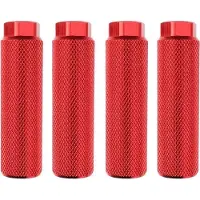 OEM Tiges de selle pour VTT - 100 x 28 mm - Aluminium - Haute performance - Rouge