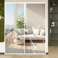 OEM Moustiquaire automatique à fermeture magnétique, maille transparente, 100 x 210 cm, sans perçage