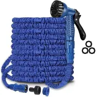 OEM Lance d'arrosage télescopique à 25 positions avec raccords 3/4" et 1/2" et tête de pulvérisation à 7 fonctions.