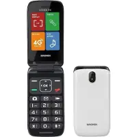 Brondi STRIKE Téléphone Mobile 4G Double SIM Ecran 2.8 pouces Gris clair