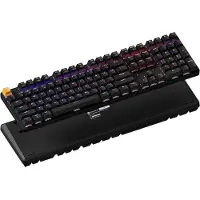 Keychron Clavier mécanique sans fil J5 QMK RGB, 100 % des touches remplaçables à chaud, avec pavé numérique - Super Banana, noir