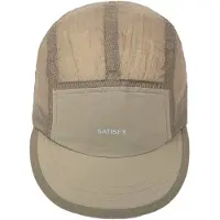 Satisfy - Casquette de trail résistante - Rippy Trail Cap Falcon SA en Nylon - Marron