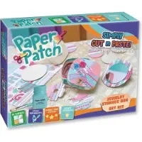 Stigo Bike Papier-Patch-Decoupage-Set – Holzkiste