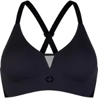 Hästko - Brassière effet seconde peau et respirante - Bra n°29 True Black pour Femme en Nylon - Taille 80-85/A-B - Noir
