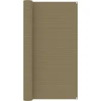 Syfax Tapis de tente 200x200 cm Taupe