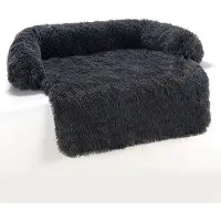 OEM Abri d'hiver pour chiens, panier de transport pour chien, panier lavable, cage pour chien, niche, 105 x 95 x 15 cm, noir