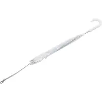 Gistuch Parapluie innovant pour animaux domestiques, pour chiens et chats, avec chaîne à cordon de traction pour les promenades sous la pluie. Transparent