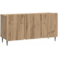 Syfax Meuble TV Chêne artisanal 99 x 34,5 x 52 cm Bois d'ingénierie