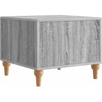 Syfax Table basse Sonoma gris 49 x 50 x 40 cm Bois d'ingénierie