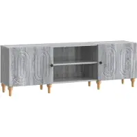 Syfax Meuble TV Sonoma gris 150 x 31 x 50 cm Bois d'ingénierie