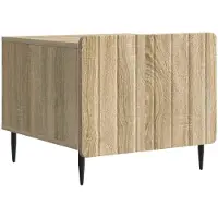 Syfax Table basse Chêne Sonoma 49 x 50 x 42 cm Bois d'ingénierie