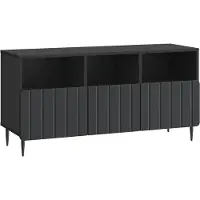 Syfax Meuble TV avec tiroir Noir 102 x 34,5 x 50 cm Bois d'ingénierie