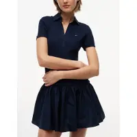 Tommy Hilfiger Robe 'Slim Mini' bleu foncé