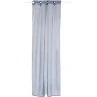 Atmosphera Voilage Moly - 135 X 240 Cm - Gris Clair