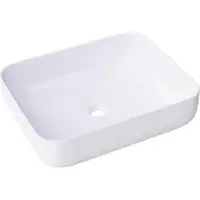 Sanycces LAVABO CATANIA 385X385X140 WHITE (385 mm, 380 mm)