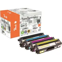 Peach 112066 toner cartridge 4 pc(s) Compatible Black, Cyan, Magenta, Yellow