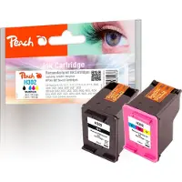 Peach PI300-657 PI300-657 7.5ml 6ml 215pages 180pages Noir, Jaune Cartouche d'encre PagePack