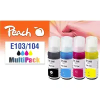 Peach 321330 cartouche d'encre 4 pc(s) Compatible Standard Yield Black, Cyan, Magenta, Yellow
