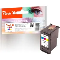 Peach Action cartouche compatible Canon CL-546, couleur, 10 ml