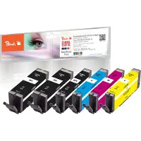 Peach PI100-379 Patrone Canon Nr.580XL/581XL MultiPackPlus REM,KOM